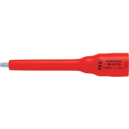 KNIPEX 1000V 절연 소켓 T×25 9829-25 1개