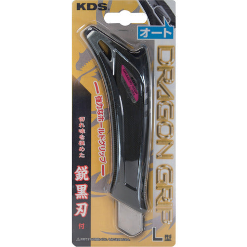 ＫＤＳ　ドラゴングリップツメ　オート　鋭黒刃付　L-36A BK　1 丁