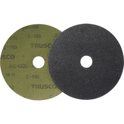 TRUSCO Disc Paper Type 6 Φ150X22.2 #60 (10 sheets) TG6-60 1 box