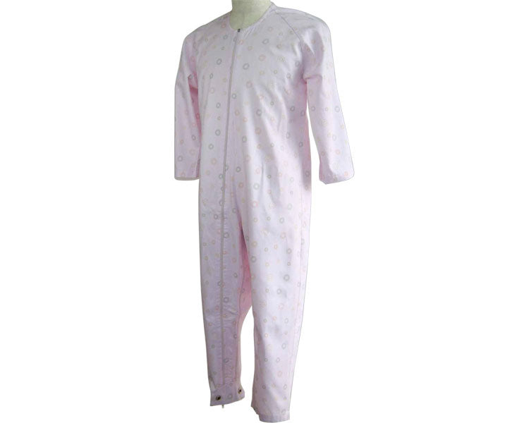 Manraku 2-type nightgown LL / 1002 Blue check 1 piece