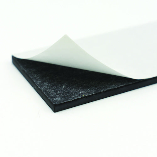 マグエックス　超強力マグネットシート滑り止め加工　粘着付　４片　AGWF-4T　1 枚