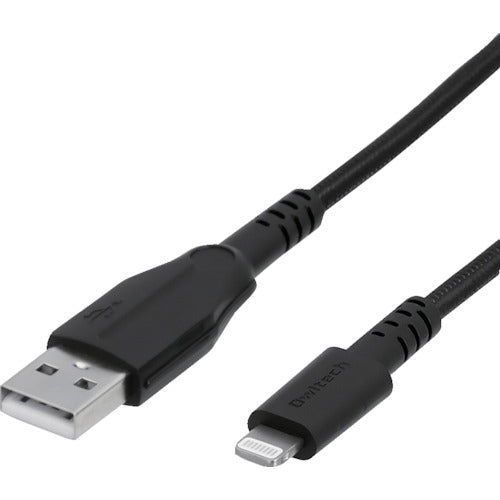 Ｏｗｌｔｅｃｈ　Ｌｉｇｈｔｎｉｎｇケーブル次世代超タフケーブル２００ＣＭブラック　OWL-CBALA20-BK　1 本