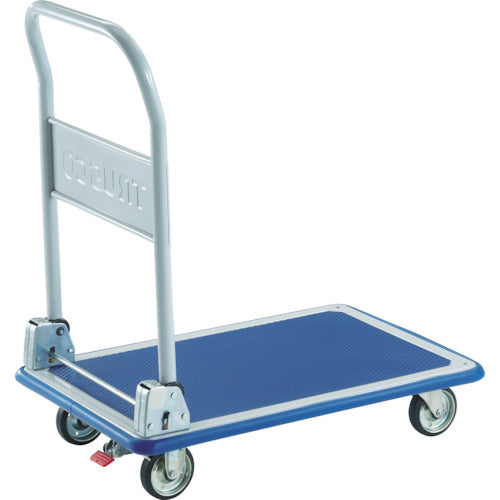 TRUSCO Press Cart Donkey Cart Anti-virus Antibacterial Folding Handle 915 x 615 with Stopper 301NAVS 1 Unit