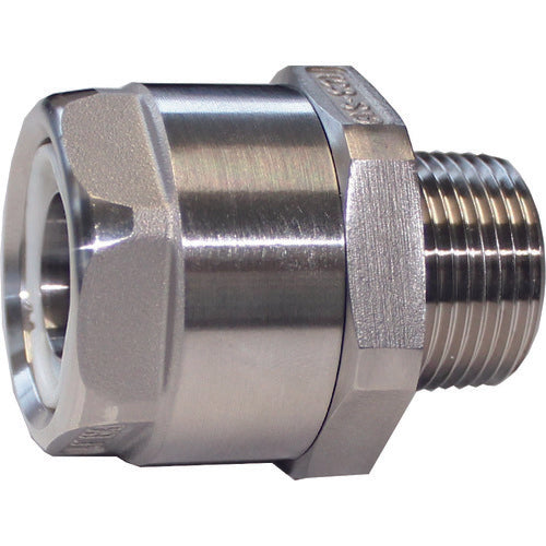 Toyox hose fitting (stainless steel) Toyoconnector TC3-S type compatible with hose 19 mm fitting standard R3/4 TC3-S19-R3/4 TC3-S19-R3/4 1 piece