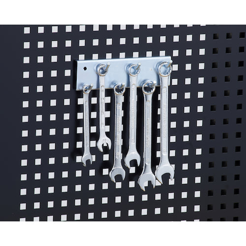 ＴＲＵＳＣＯ　パンチングパネル用メガネレンチフック　横並び　SF-MRF2　1 個