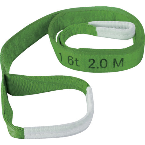 TRUSCO Belt Sling Easy to Understand Sling (Eye-Shaped on Both Ends) 100mm x 9.0m TBS3E100-90 1 Piece