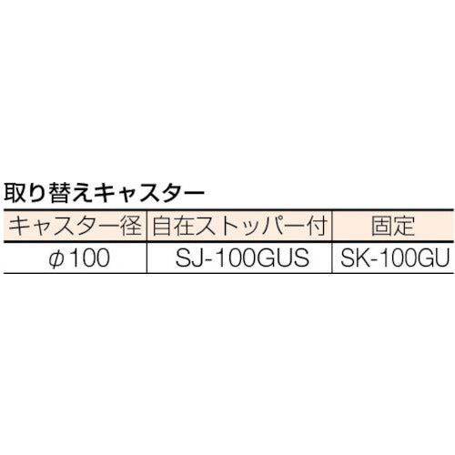 ＴＲＵＳＣＯ　エースワゴン　６８５Ｘ４５０ＸＨ８０２　ケント扉　ネオグレー　BM-10C　1 台