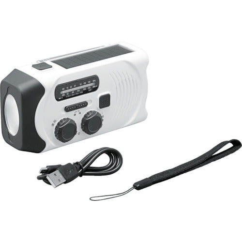 ＩＲＩＳ　５１７１０６　手回し充電ラジオライト　ＪＴＬ−２９　JTL-29　1 台