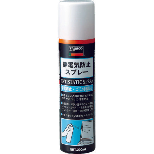 ＴＲＵＳＣＯ　静電気防止スプレー　２００ｍｌ　TC-SB200　1 本