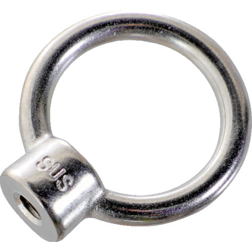 TRUSCO Stainless Steel Big Eye Nut (Cast) 8mm TINB-8M 1 pc