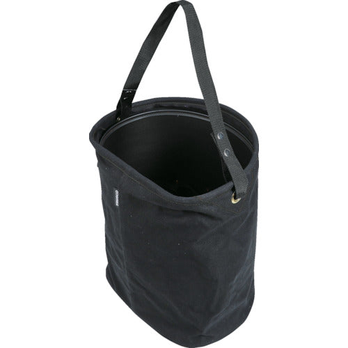 ＴＲＵＳＣＯ　Ｄ型電工バケツ　Ｗ２６３ＸＤ２２０ＸＨ２５０　黒　TADBD25　1 個