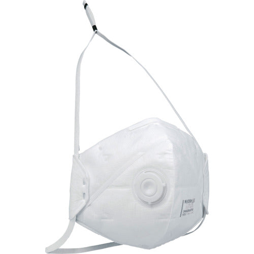 시게마츠 N95 마스크 DD02V-N95-2K 이절/10개 배기 밸브 부착 DD02-VN95-2K 1봉