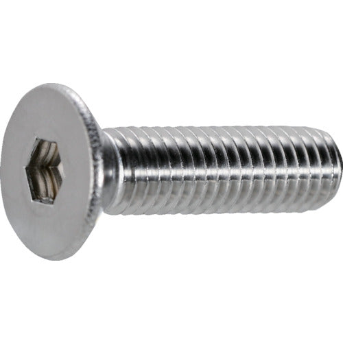 TRUSCO Hexagonal Socket Flat Head Bolt Stainless Steel M5 x 30 16 Pieces B129-0530 1 PK