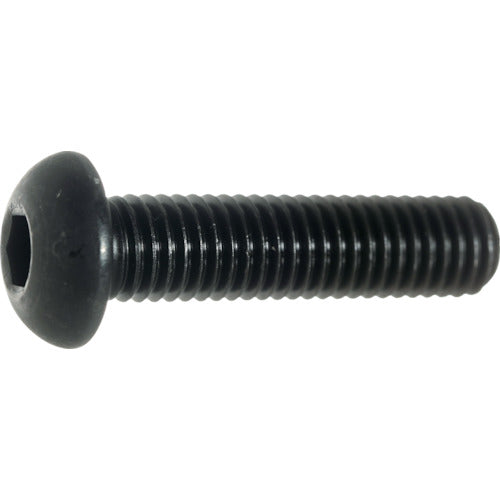TRUSCO Hexagonal Socket Button Bolt SCM435 Black Dye M5 x 10 65 Pieces B074-0510 1 PK