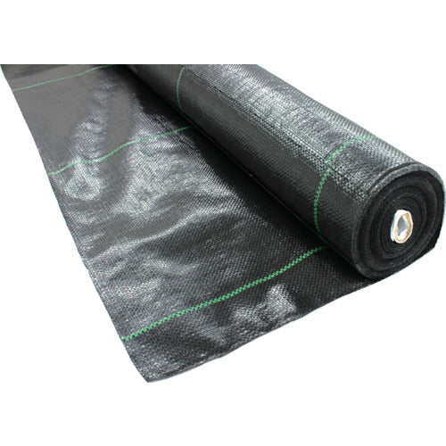 TRUSCO Weed Control Sheet, Weather Resistant for 1 Year, Black, 2m x 100m, TBO1-20100-BK, 1 Roll