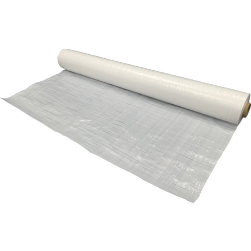 ＴＲＵＳＣＯ　軽量汎用養生シートロール（ホワイト）＃１０００　１．８Ｍ×１００Ｍ　TSUL-1810W　1 巻