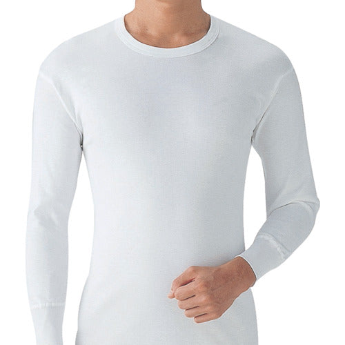 Gunze Soft Underwear Long Sleeve Crew Neck 2-Piece Set M SV6108A-M 1 Pair