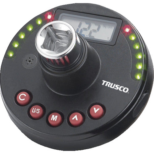 TRUSCO Digital Angle Torque Adapter, 9.5mm Socket, 27-135Nm, ATA3-135, 1 pc