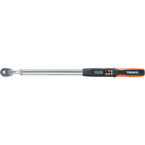 TRUSCO Ratchet Digital Torque Wrench, 12.7mm Socket, 68-340Nm, DTRS4-340C, 1 pc