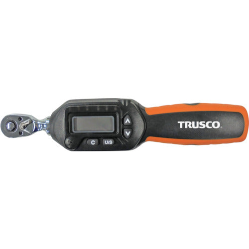 TRUSCO Ratchet Digital Torque Wrench, 6.35mm Socket, 6-30Nm, DTRS2-030C, 1 pc