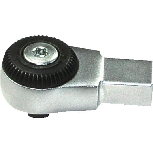 TRUSCO Round Ratchet Head, 12.7mm Drive, 9x12mm Mounting Size, RRH4-912, 1 pc