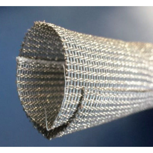 TRUSCO [Sold out and discontinued] Conductive braided tube, post-insertion type, 1m, natural diameter 6mm, TFLSM-6-1, 1 piece