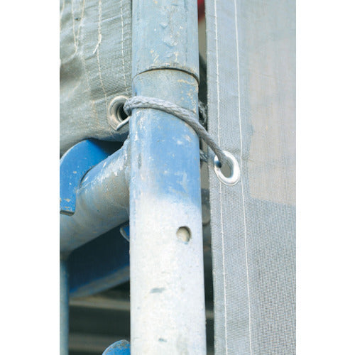 TRUSCO Double-sided eyelet, aluminum, 4 mm, 1000 pairs (in cylindrical case) THP-A4 1 PK