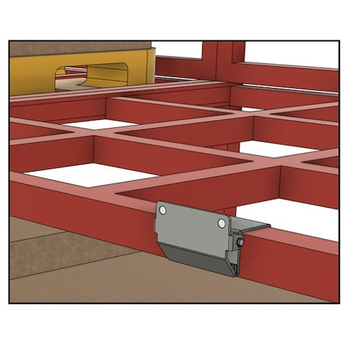 ＴＲＵＳＣＯ　ネステナー用パレットストッパーＮＦＰ（２個入）　NFTKP　1 Ｓ