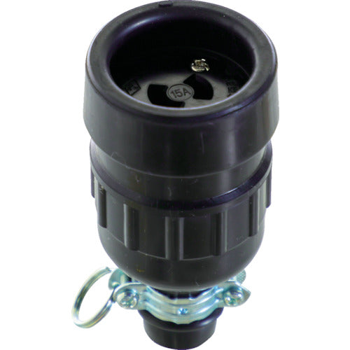 ＴＲＵＳＣＯ　引掛防水コネクターボデー２Ｐ　TMH2630　1 個