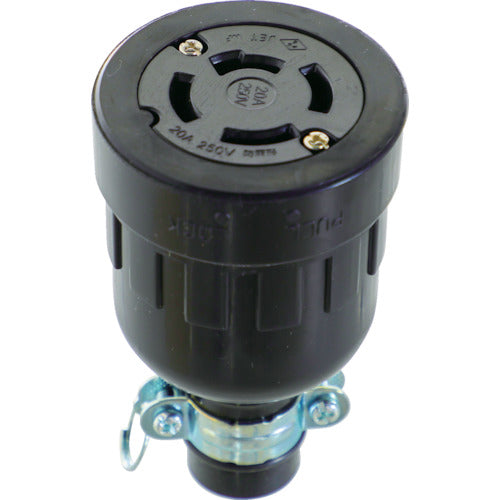 TRUSCCO 걸쇠 고무 커넥터 바디 접지 3P TMH2648 1 개