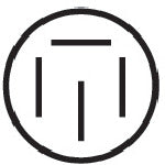 TRUSCO 방수 커넥터 바디 접지 3P TMC2620 1개