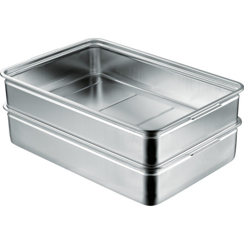 ＳＵＧＩＣＯ　ＳＵＧＩＣＯ　１８−８　サニタリー番重バット（取っ手一体型）　大１４ｃｍ　SNB-M14　1 枚