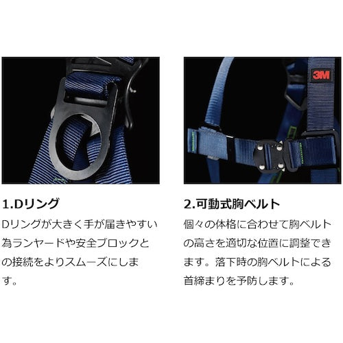 ミドリ安全　メッシュハーネス　ＭＨＴ−１−Ｍ／Ｌ　MHT-1-M/L　1 本