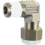 TRUSCO 배관 피팅 퀵 씰 피팅 엘보 Φ10×8 호칭 R3/8 TS-10X8-03L 1개