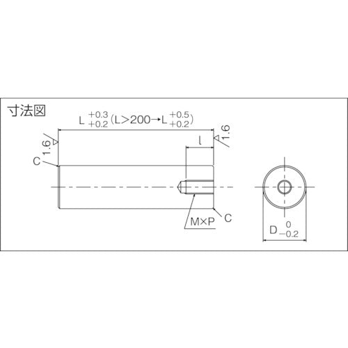 ＴＲＵＳＣＯ　サポートピラ（タップ付タイプ）　T-SSPL30-100　1 個
