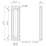 TRUSCO Tension Link (Long Stroke Type) 25X140 T-TTLK25-140 1 pc
