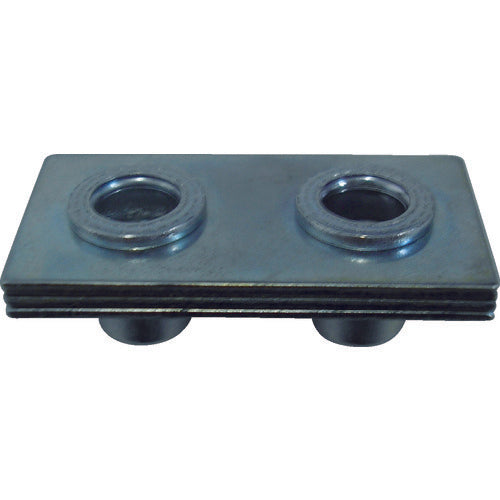 TRUSCO Crimp Nut Thin Head Steel Plate Thickness 3.5 M5X0.8 (31 Pieces) T-BNF-5M35S 1 PK