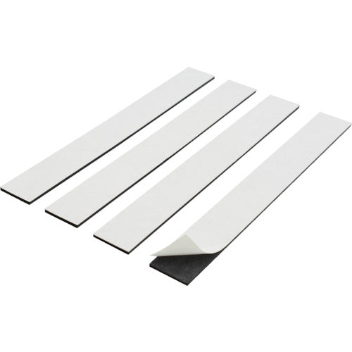 TRUSCO Strong Magnetic Adhesive Tape 4 Pieces 200X25X2 TKMN200-2 1 PK
