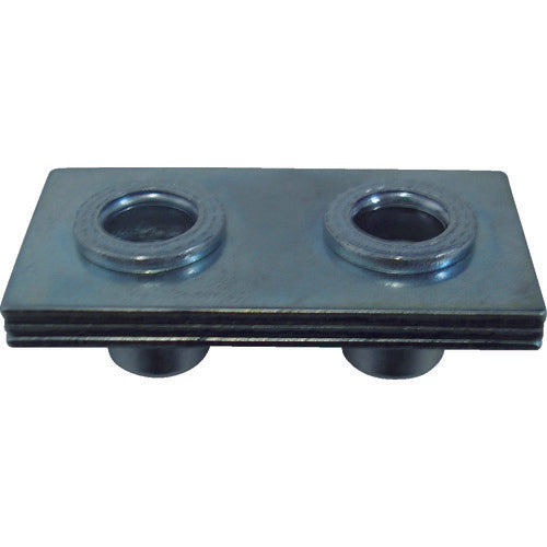 TRUSCO Crimp Nut Thin Head Stainless Steel Plate Thickness 2.5 M6X1 (4 Pieces) T-BNF-6M25SS 1 PK