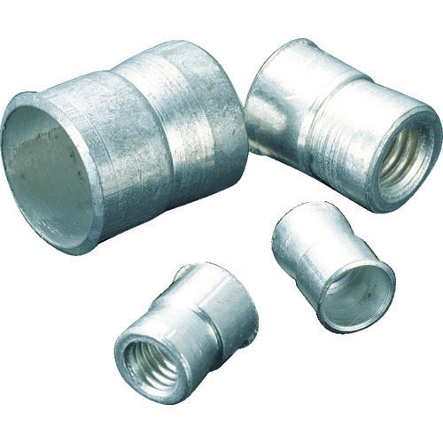 TRUSCO 인서트 너트 M3X0.5 하공 4.9 8개입 팩 (스틸 SUM23L) T-INS-350 1 PK