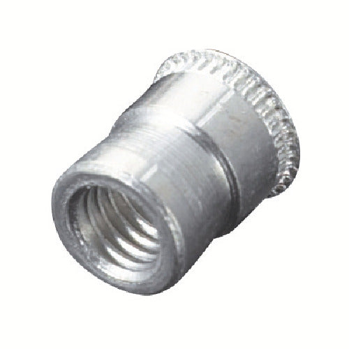 TRUSCO 인서트 너트 M4X0.7 하공 6.5 7개입 팩 (스틸 SUM23L) T-INS-470 1 PK