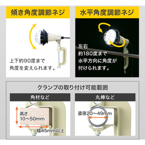 ＩＲＩＳ　５３７４２１　ＰＲＯＬＥＤＳ　ＬＥＤ投光器　２０００ｌｍ　LWTL-2000CK　1 台