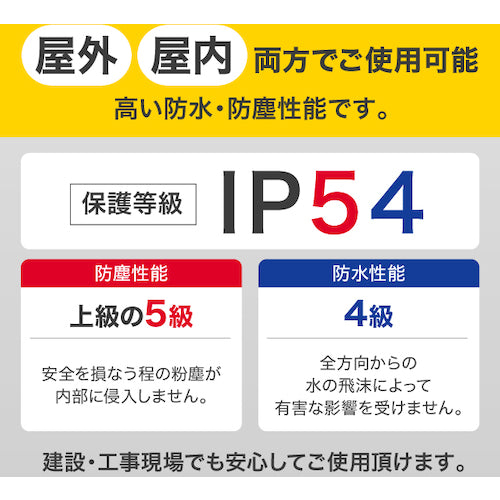 IRIS 537423 PROLEDS LED floodlight 5500lm LWTL-5500CK 1 unit