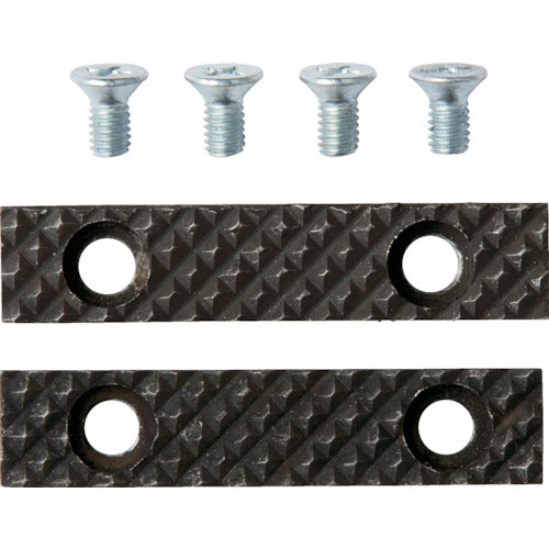 TRUSCO Drilling Vise FVL-125 Dedicated Jaw and Fixing Screw Set FVL-125KB 1 S