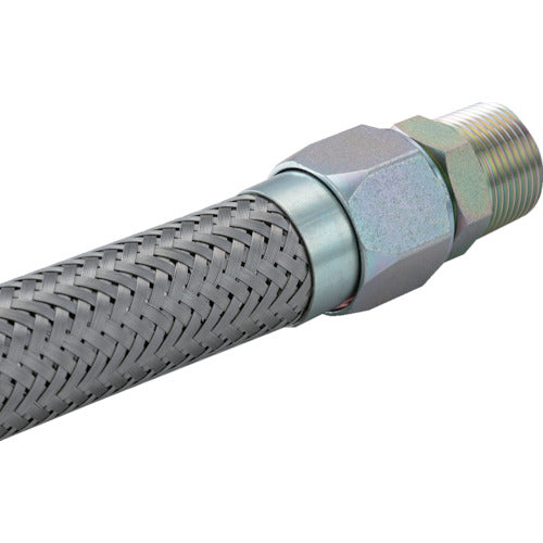 Technoflex Metal Touch Non-Welded Flexible Hose S215-20Ax500L Male x Male Adapter SS400 S215-20AX500L MXM SS400 1 pc