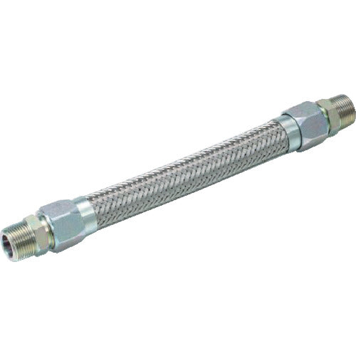 Technoflex Metal Touch Non-Welded Flexible Hose S215-10Ax500L Male x Male Adapter SS400 S215-10AX500L MXM SS400 1 pc