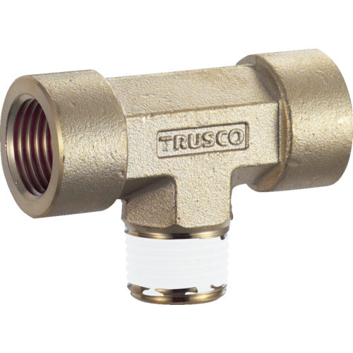 TRUSCO Threaded Fitting Tee RC3/8XR3/8XRC3/8 TN-0313T 1 pc