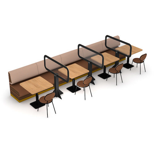 Inbetween Cardboard Partition Indoor Column 1400 x 570 mm 4 pieces IC140 1 set