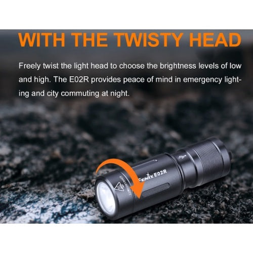 FENIX LED Light E02 E02RBLUE 1 piece