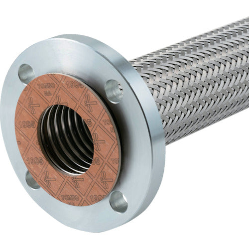 テクノフレックス　非溶接型防振継手　Ｆ１１５−６５Ａｘ５００Ｌ　ＪＩＳ１０ＫＦ／ＳＳ４００　F115-65AX500L JIS10KF/SS400　1 本